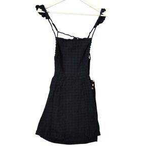 green emerald velvet dress Juliette Embroidered Mini Dress